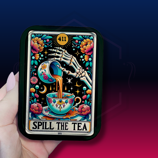 Tobacco Tin | Spill the tea | 2oz Tin