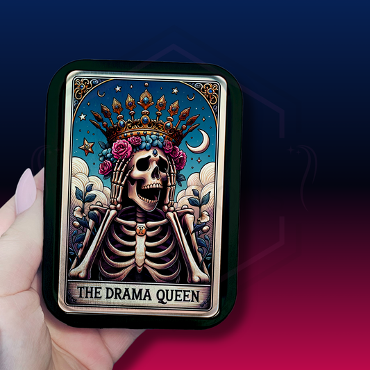 Tobacco Tin | The Drama Queen | 2oz Tin