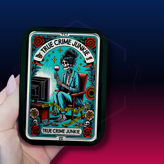 Tobacco Tin | True Crime | 2oz Tin