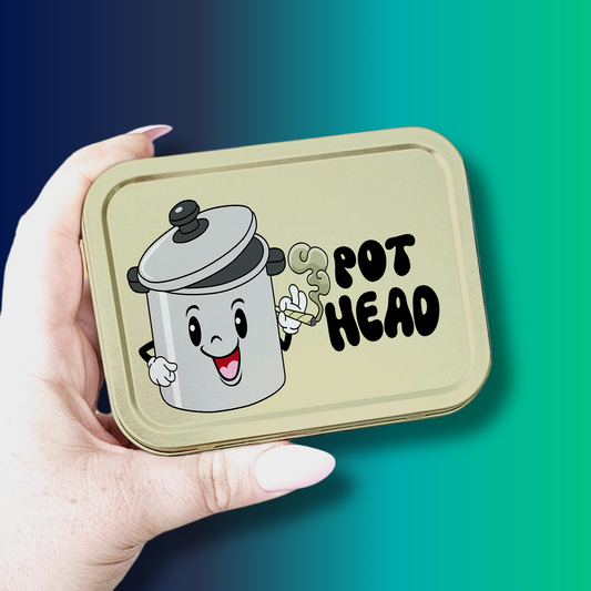 Pot head | 2oz Tobacco tin