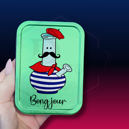 Bongjour | 2oz Tobacco tin