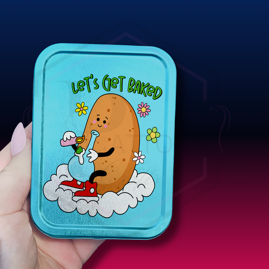 Lets get baked | 2oz Tobacco tin