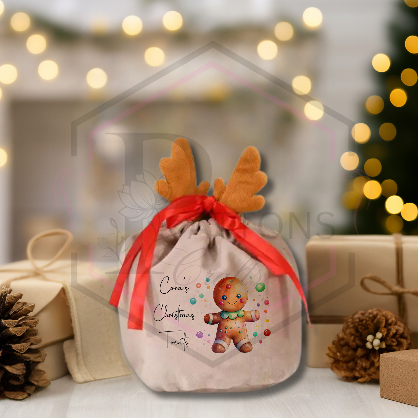 Personalised mini Treat bag | Mini gift bag