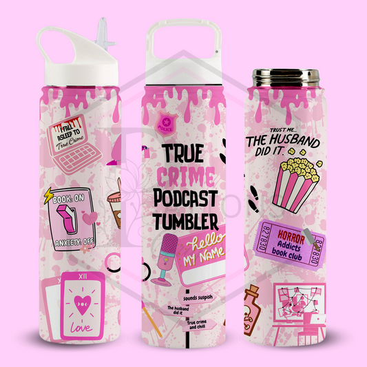 Thermal water bottle | True Crime Podcast | Personalised