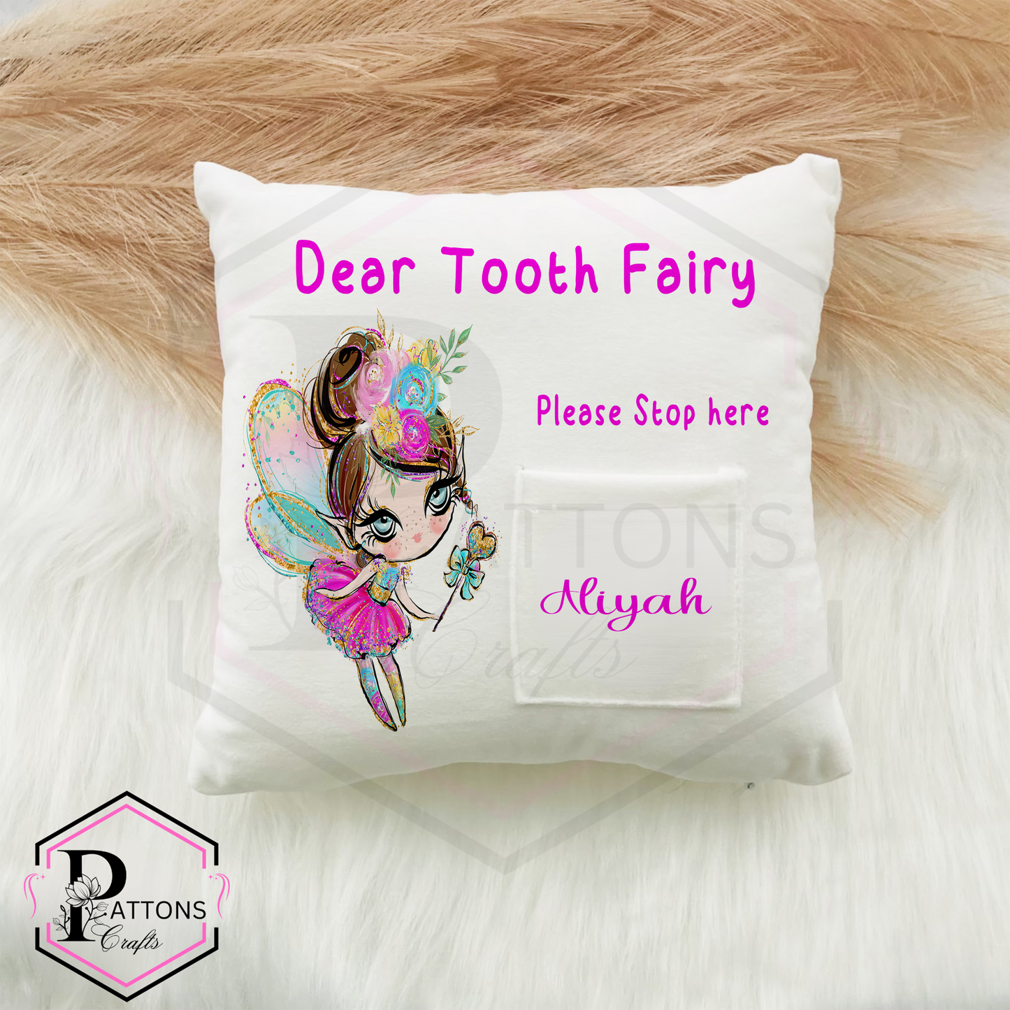 Tooth fairy cushion | Tooth loss | Tooth fairy pillow