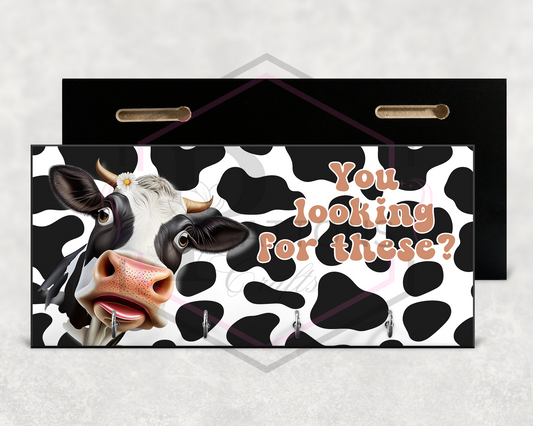 Key holder | Key hanger | Cow print key hanger