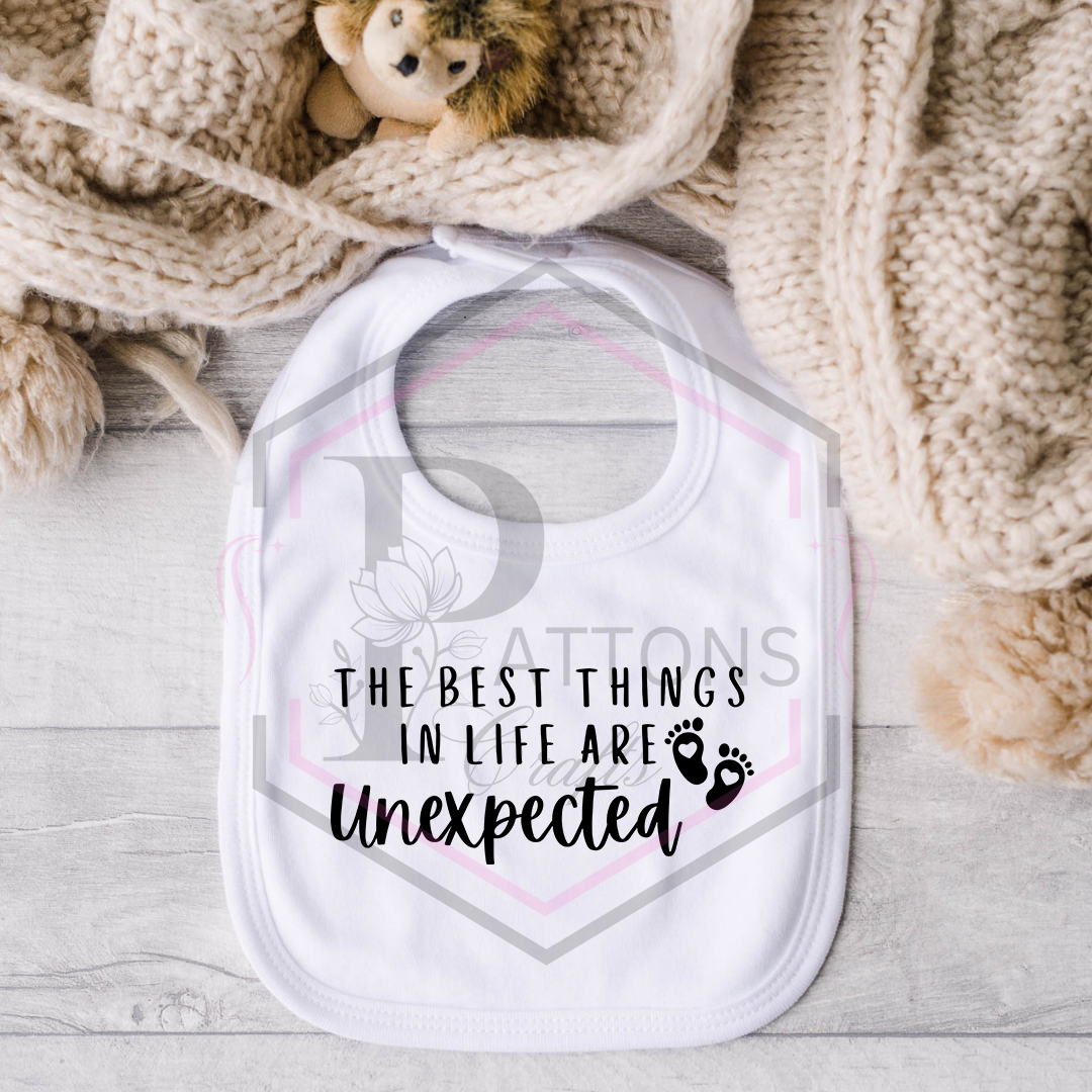 Baby Bib | The Best things in life | Bib