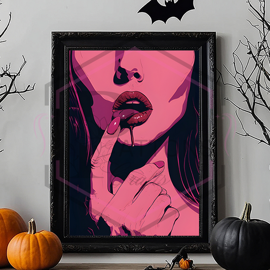 A4 Print | Lips | Unframed Print