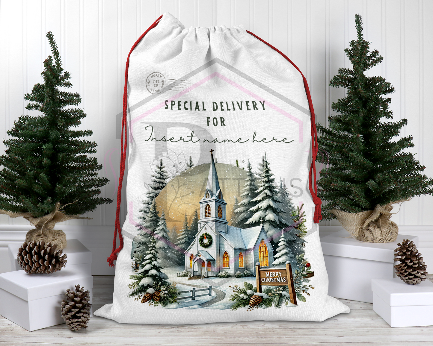 Personalised Santa Sack | Christmas Gift Bag